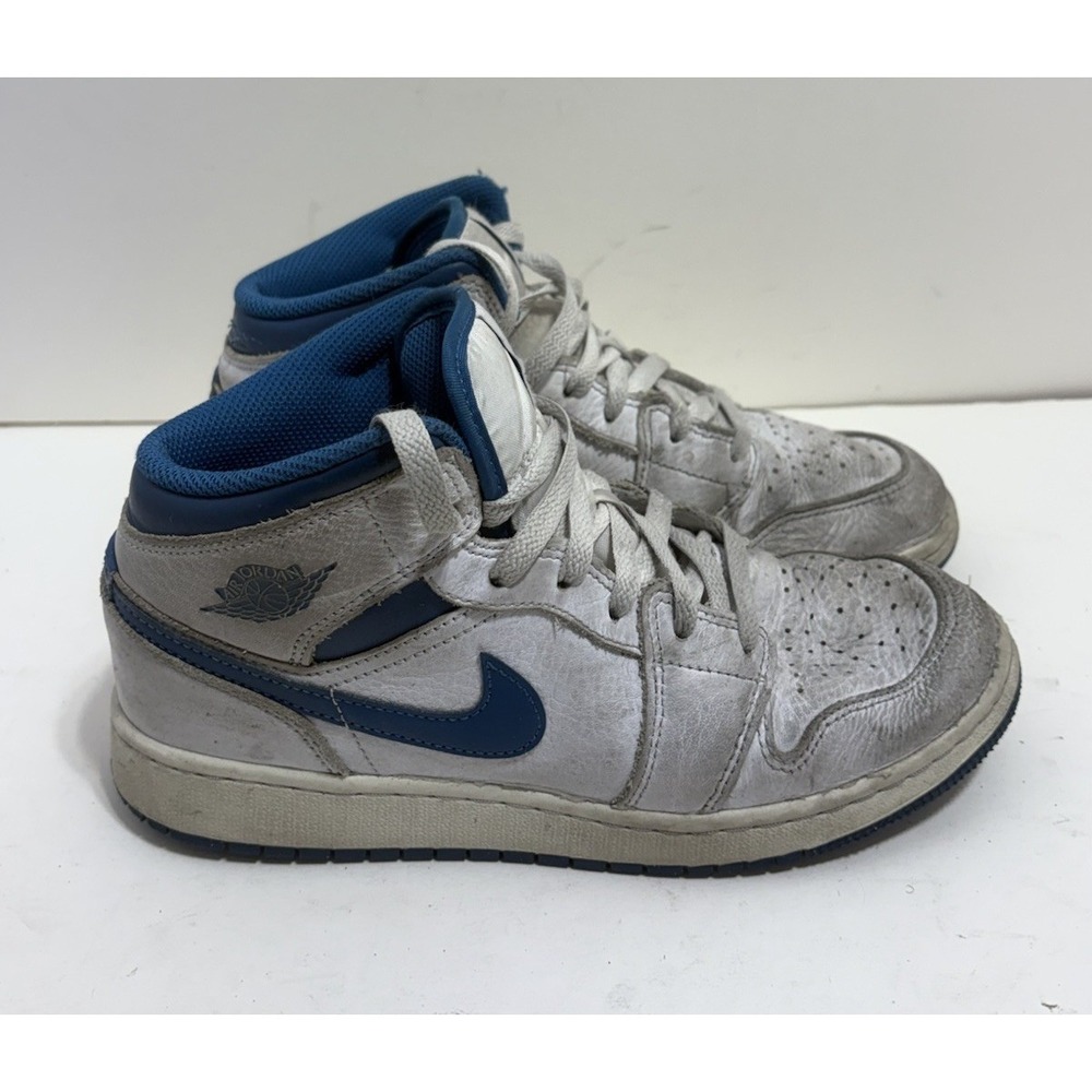 Nike Air Jordan 1 Mid Industrial Blue FN7432-141 Size 6Y